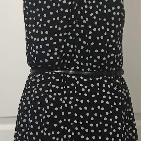 White house Black market polka dot dress size 4 - Picture 5 of 15